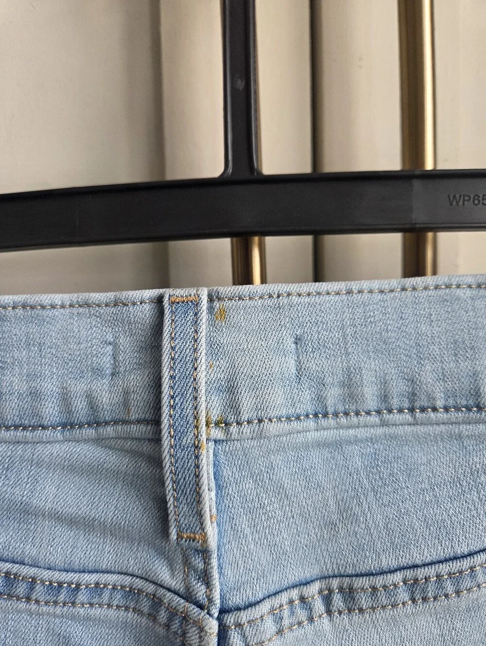 Levi’s Light Wash High Rise Slim Straight Jeans